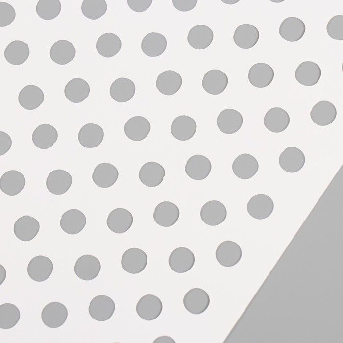 Трафарет пластиковый "Горох", 16х24 см