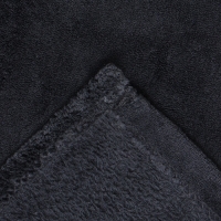 Плед Этель цв.черный 180*200 см,100% п/э, корал-флис 220 гр/м2 Плед Этель цв.черный 180*200 см,100% п/э, корал-флис 220 гр/м2