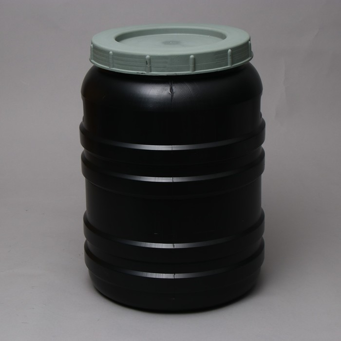 Бочка хозяйственно-бытовая, 50 л, горловина 29 см, с крышкой