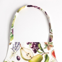 Кухонный набор Этель &laquo;Фруктовый сад&raquo;, полотенце 40х73 см, прихватка 19х19 см, фартук 60х65 см