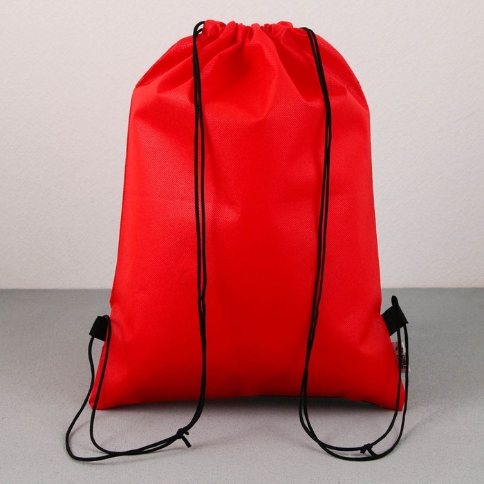 Мешок для обуви &laquo;Быстрее, выше, сильнее!&raquo; нетканное полотно, размер 30 х 40 см