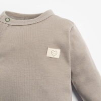 Боди с длинным рукавом Крошка Я, BASIC LINE, рост 86-92 см, цвет бежевый Боди с длинным рукавом Крошка Я, BASIC LINE, рост 86-92 см, цвет бежевый