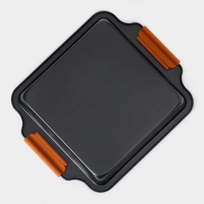 Противень для выпечки Magistro French Bakery, 27×22,5×4 см, антипригарное покрытие Противень для выпечки Magistro French Bakery, 27×22,5×4 см, антипригарное покрытие