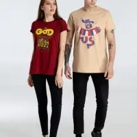 Футболка A God is High, гранатово-красная, размер XXL Футболка A God is High, гранатово-красная, размер XXL