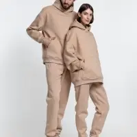 Худи Kulonga Oversize, бежевое, размер 3XL/4XL