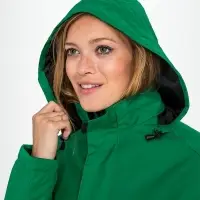 Куртка на стеганой подкладке Robyn зеленая, размер XL