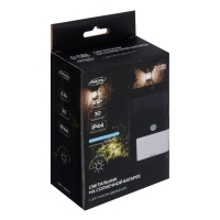 Садовый светильник на солнечной батарее с датчиком движения, накладной, 9.5 &times; 13 &times; 5 см, 30 LED, свечение белое