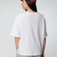 Футболка оверсайз женская Boxy Women, белая, размер S