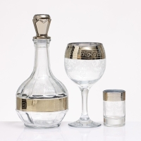 Минибар "Гармония" 13 предметов: фужеры 260 мл + графин 500 мл + стопка 60 мл Минибар "Гармония" 13 предметов: фужеры 260 мл + графин 500 мл + стопка 60 мл
