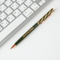 Подарочная ручка &laquo;Крутой мужик&raquo;, металл, синяя паста, 1 мм