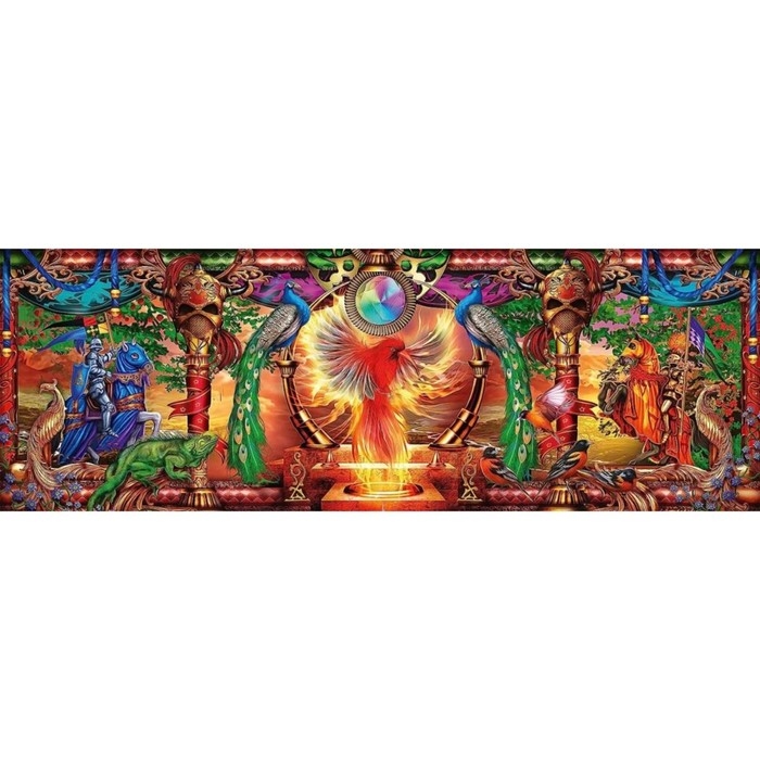Пазл панорама «Сиро Маркетти. Королевство жар-птиц», 1000 элементов Пазл панорама «Сиро Маркетти. Королевство жар-птиц», 1000 элементов
