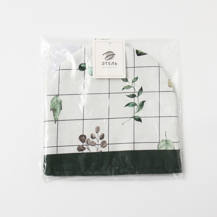Грелка на чайник "Этель" Flora 28х28 см, 100% хл, саржа 190 г/м2