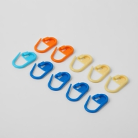 Набор для вязания, 35 предметов, в пенале, 20 &times; 10,5 &times; 4 см, цвет розовый