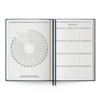 Ежедневник Avila, недатированный, темно-синий