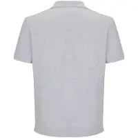 Рубашка поло унисекс Pegase, серый меланж, размер XXL
