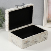Шкатулка дерево кожзам "Камень" 24х16х10,3 см Шкатулка дерево кожзам "Камень" 24х16х10,3 см