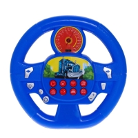 Музыкальный руль «Весело рулим», работает от батареек, цвета микс Музыкальный руль «Весело рулим», работает от батареек, цвета микс