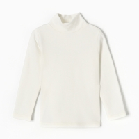 Водолазка для девочки, цвет молочный, рост 98 Водолазка для девочки, цвет молочный, рост 98