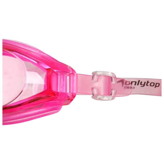 Очки для плавания ONLYTOP, беруши, цвета МИКС