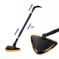 Пароочиститель Kitfort КТ-9158-1, 1300 Вт, 0.95 л, 35 г/мин, нагрев 25 сек, чёрно-желтый Пароочиститель Kitfort КТ-9158-1, 1300 Вт, 0.95 л, 35 г/мин, нагрев 25 сек, чёрно-желтый