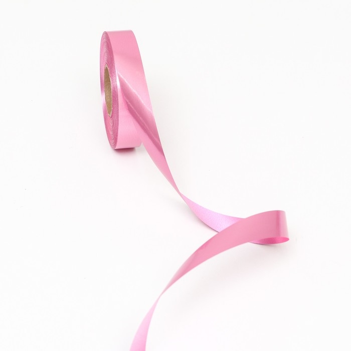 Лента металлизированная, светло-розовый, 2 х 45 м Лента металлизированная, светло-розовый, 2 х 45 м