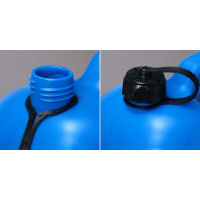 Канистра ГСМ «Звезда», 10 л, с заливным устройством, крышка МИКС Канистра ГСМ «Звезда», 10 л, с заливным устройством, крышка МИКС