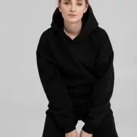 Худи Kulonga Oversize, черное, размер ХL/ХХL