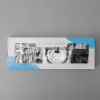 Набор для ванной комнаты «Лофт», 6 предметов, цвет чёрный Набор для ванной комнаты «Лофт», 6 предметов, цвет чёрный