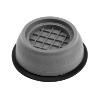 Демпферы для стиральной машины и мебели ТУНДРА, d=40 мм., цвет серый, набор 4 шт. Демпферы для стиральной машины и мебели ТУНДРА, d=40 мм., цвет серый, набор 4 шт.