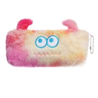 Пенал школьный меховой на молнии Calligrata "Монстрики", микс Пенал школьный меховой на молнии Calligrata "Монстрики", микс