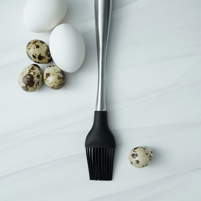 Кисть кулинарная Magistro Titan, 28 см, нержавеющая сталь Кисть кулинарная Magistro Titan, 28 см, нержавеющая сталь