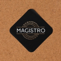 Скалка из мрамора Magistro, с подставкой, 45×5 см, цвет белый Скалка из мрамора Magistro, с подставкой, 45×5 см, цвет белый