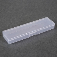 Органайзер для хранения, с крышкой, 16,5 &times; 4,5 &times; 2,2 см, цвет прозрачный