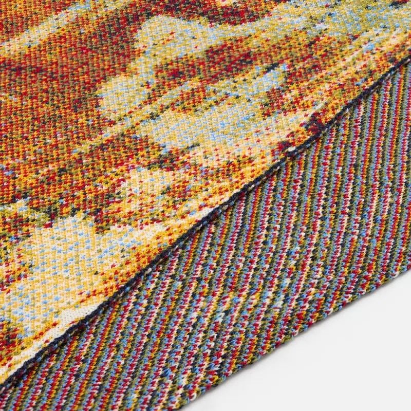 Плед Multicolor Net на заказ, S, полушерсть