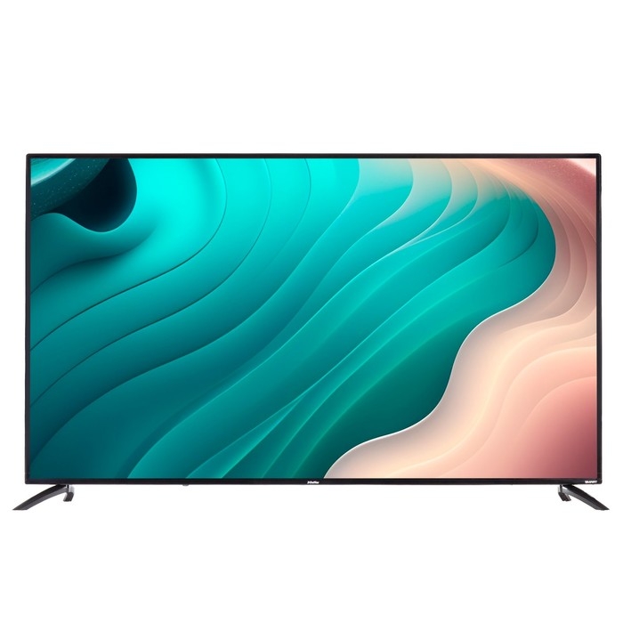 Телевизор Doffler 65KUS65, 65 Телевизор Doffler 65KUS65, 65", 3840x2160, DVB/T2/C/S2, HDMI 3, USB 2, Smart TV, чёрный