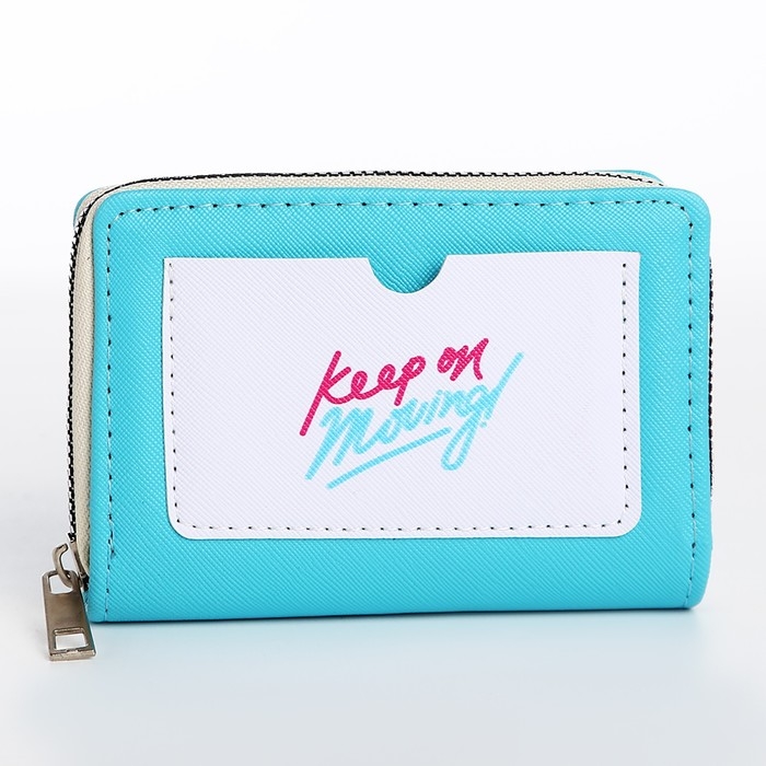 Картхолдер кошелёк Keep on moving, 12х 9,5х 2 см Картхолдер кошелёк Keep on moving, 12х 9,5х 2 см