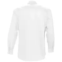 Рубашка мужская с длинным рукавом Boston белая, размер L