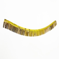 Гирлянда &laquo;Дождик&raquo; с липкой лентой, 2 метра, цвет золотой