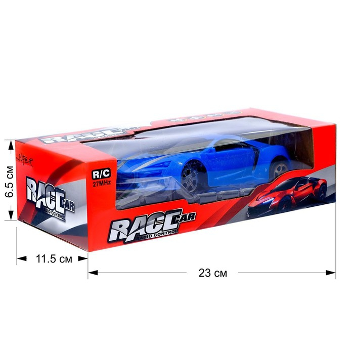 Машина радиоуправляемая «Гонка», работает от батареек, цвета МИКС Машина радиоуправляемая «Гонка», работает от батареек, цвета МИКС