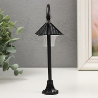 Декор для творчества пластик свет "Фонарь с изгибом" 8,3х14,5 см Декор для творчества пластик свет "Фонарь с изгибом" 8,3х14,5 см