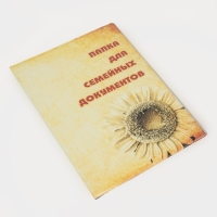 Папка для документов, 1 комплект, цвет оранжевый