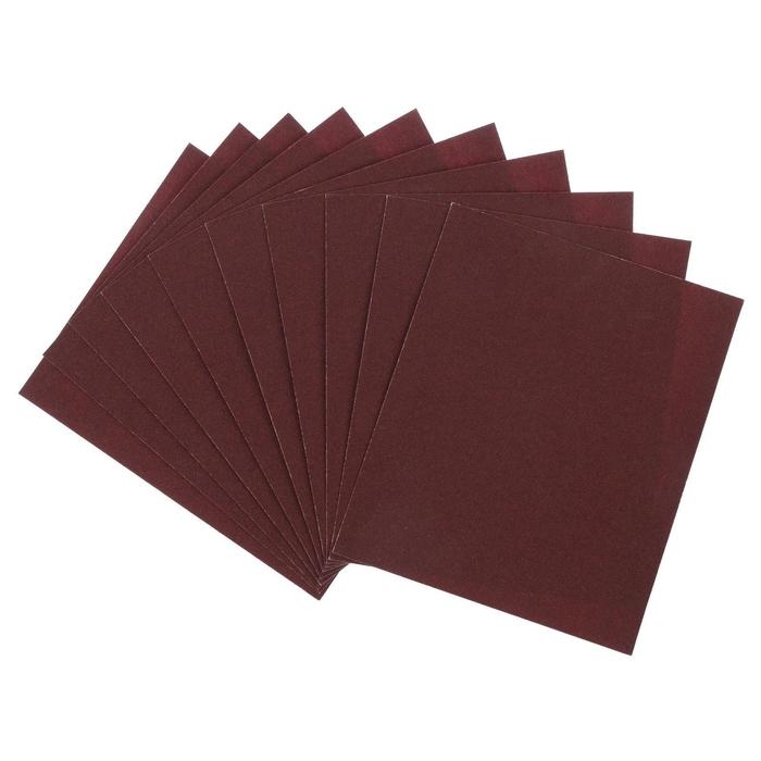 Шкурка шлифовальная в листах ТУНДРА, на тканевой основе водостойкая, 230 х 280, Р180, 10 шт. Шкурка шлифовальная в листах ТУНДРА, на тканевой основе водостойкая, 230 х 280, Р180, 10 шт.