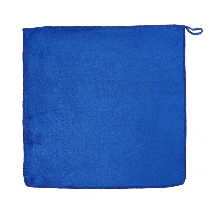 Тряпка для мытья авто, Grand Caratt, микрофибра, 350 г/м&sup2;, 40&times;40 см. синий