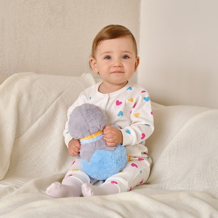 Комплект комбинезонов Крошка Я "Love"-2 шт, рост 62-68 см