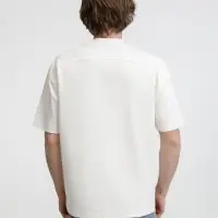 Футболка оверсайз унисекс Sideline, молочно-белая, размер XL/XXL Футболка оверсайз унисекс Sideline, молочно-белая, размер XL/XXL