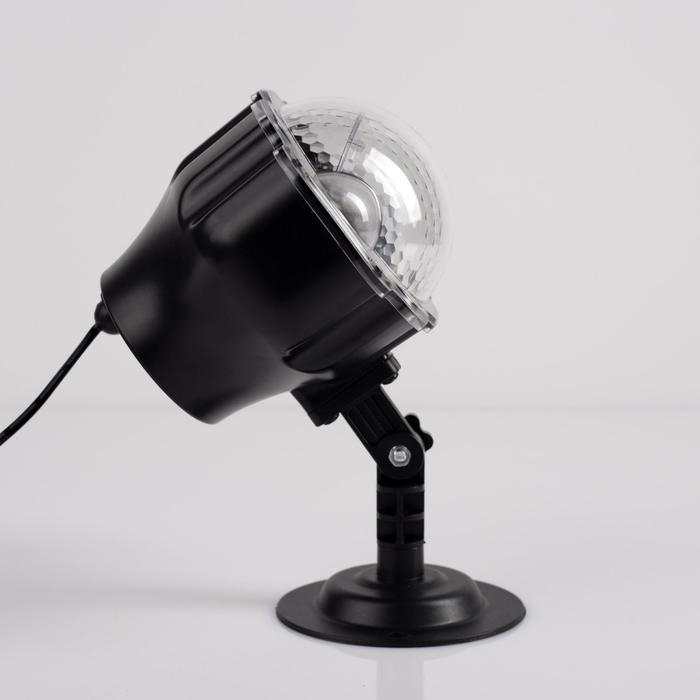 Световой прибор &laquo;Снежинки&raquo;, IP65, свечение белое, 12 В