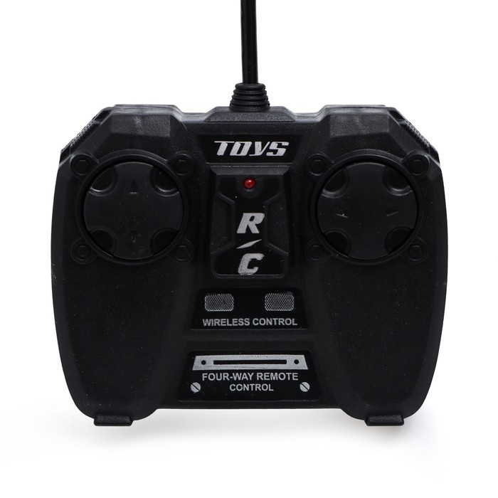 Джип радиоуправляемый &laquo;Хамер&raquo;, свет, работает от батареек, 1:18, цвет серый