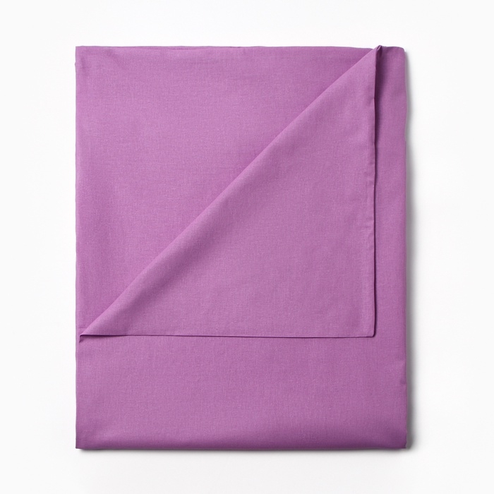 Пододеяльник Этель 175*210 см, цв.сиреневый, 100% хлопок, поплин, 125 г/м&sup2;