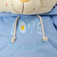 Мягкая игрушка &laquo;Медведь&raquo;, в кофте, 95 см, цвет белый