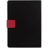 Ежедневник Boom, недатированный, черный с красным Ежедневник Boom, недатированный, черный с красным